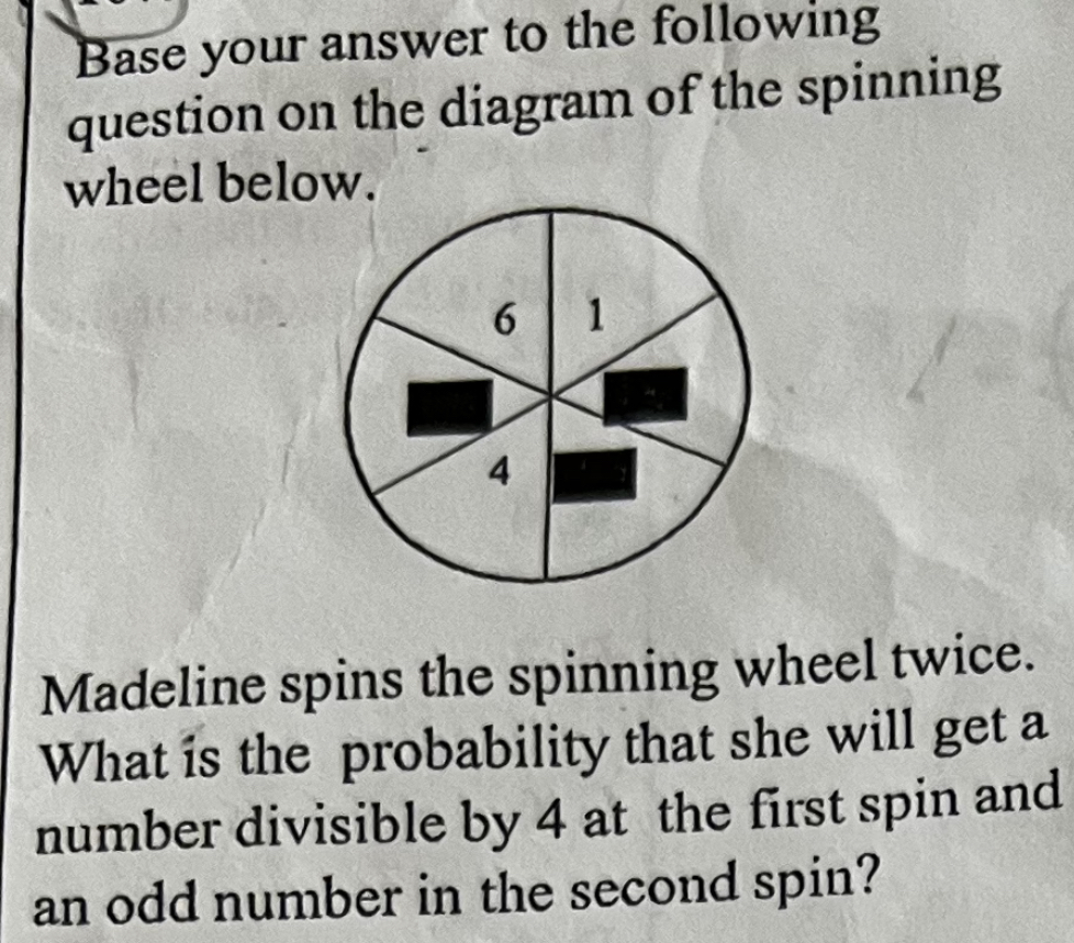 Solved Base your answer to the following question on the | Chegg.com