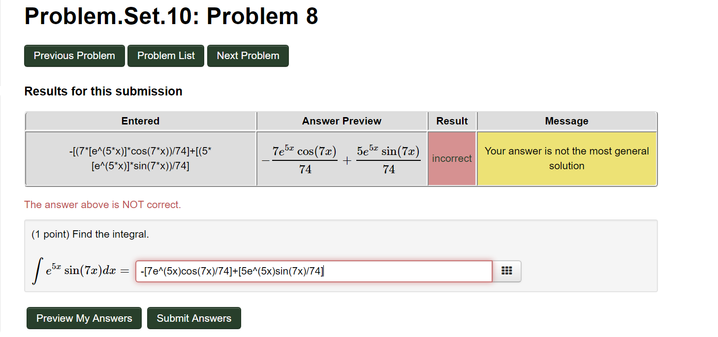 Solved Problem.Set.10: Problem 8 Previous Problem Problem | Chegg.com