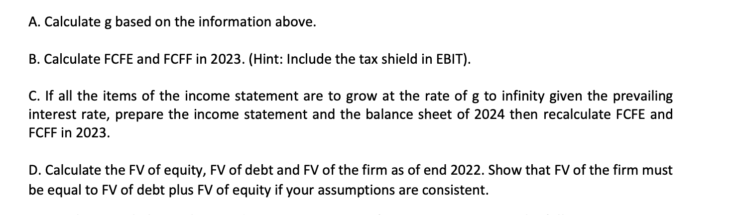 Solved 4. Use the following information to calculate the FV | Chegg.com