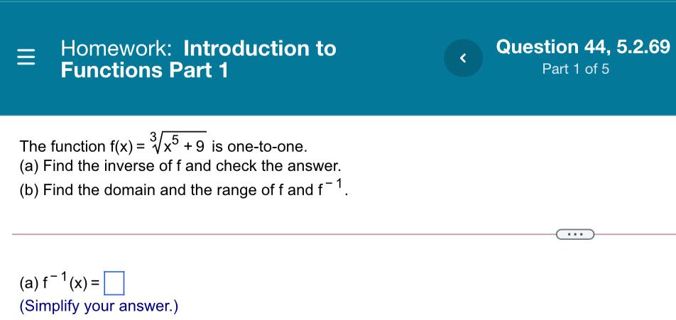 Solved Homework: Introduction to Functions Part 1