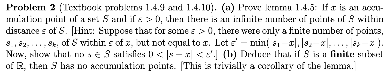 Solved Problem 2 (Textbook problems 1.4.9 and 1.4.10). (a) | Chegg.com
