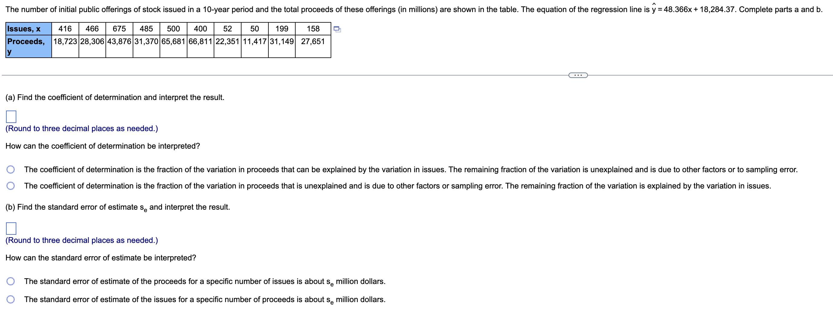 solved-a-find-the-coefficient-of-determination-and-chegg