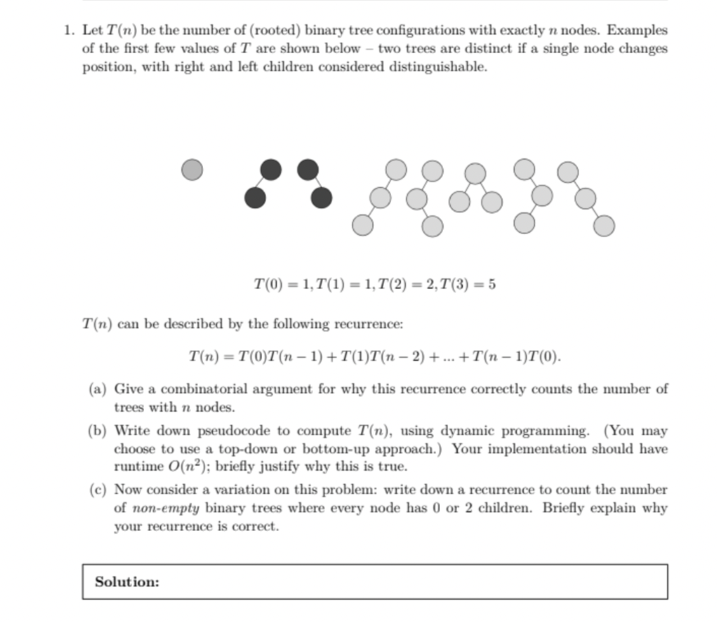 Introduction to Tree Configurations 