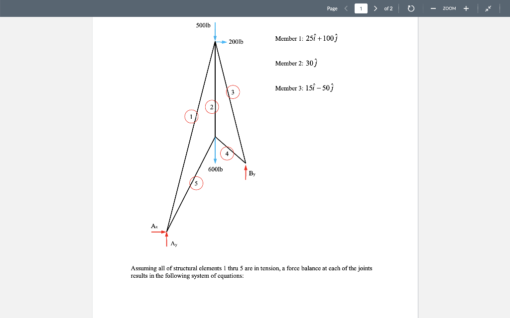 Solved Pages 1 > of 2 ZOOM Homework 7 Cramer's Rule and