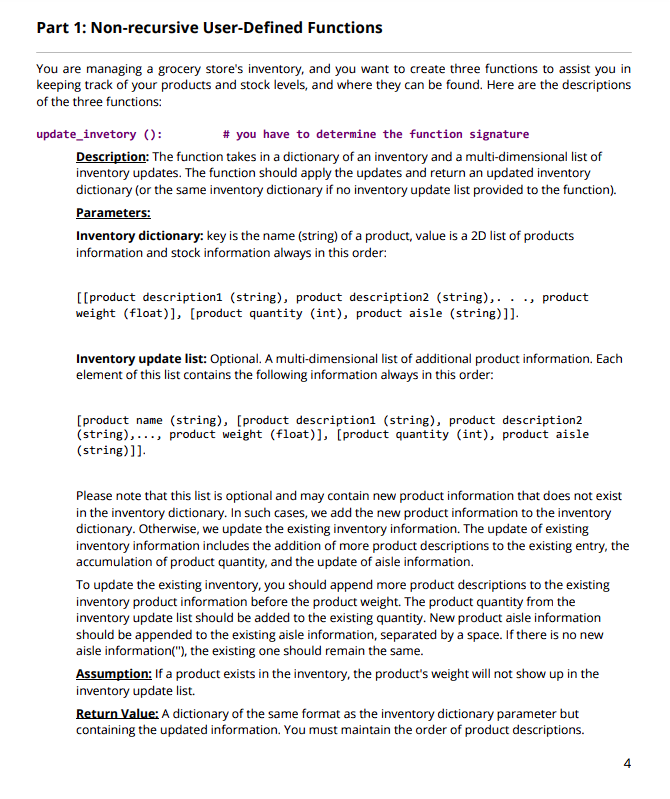 Solved Learning Objectives The purpose of this assignment is | Chegg.com