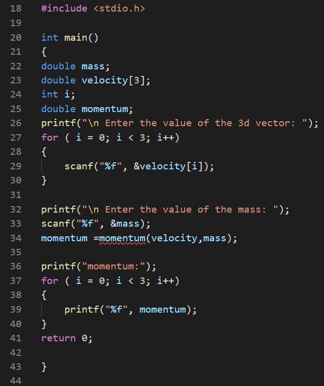 Solved Writing out this coding problem in C programming | Chegg.com