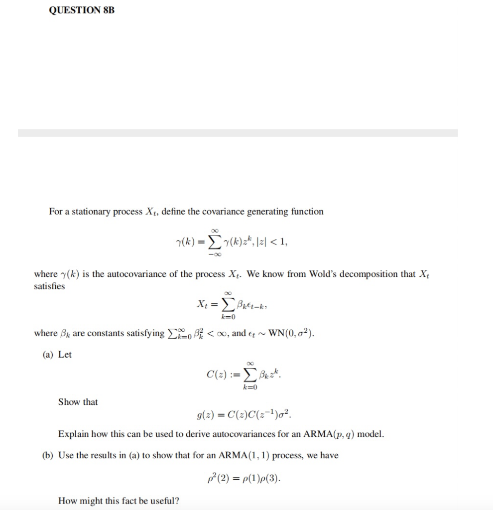 Solved Could You Help Me Solve A And B Together | Chegg.com