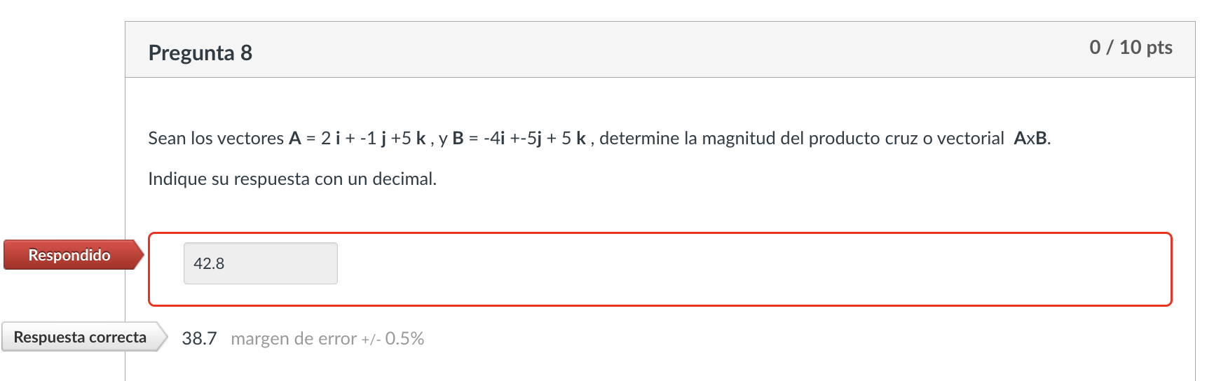 ean los vectores \( \mathbf{A}=2 \mathbf{i}+-1 \mathbf{j}+5 \mathbf{k} \), y \( \mathbf{B}=-4 \mathbf{i}+-5 \mathbf{j}+5 \mat