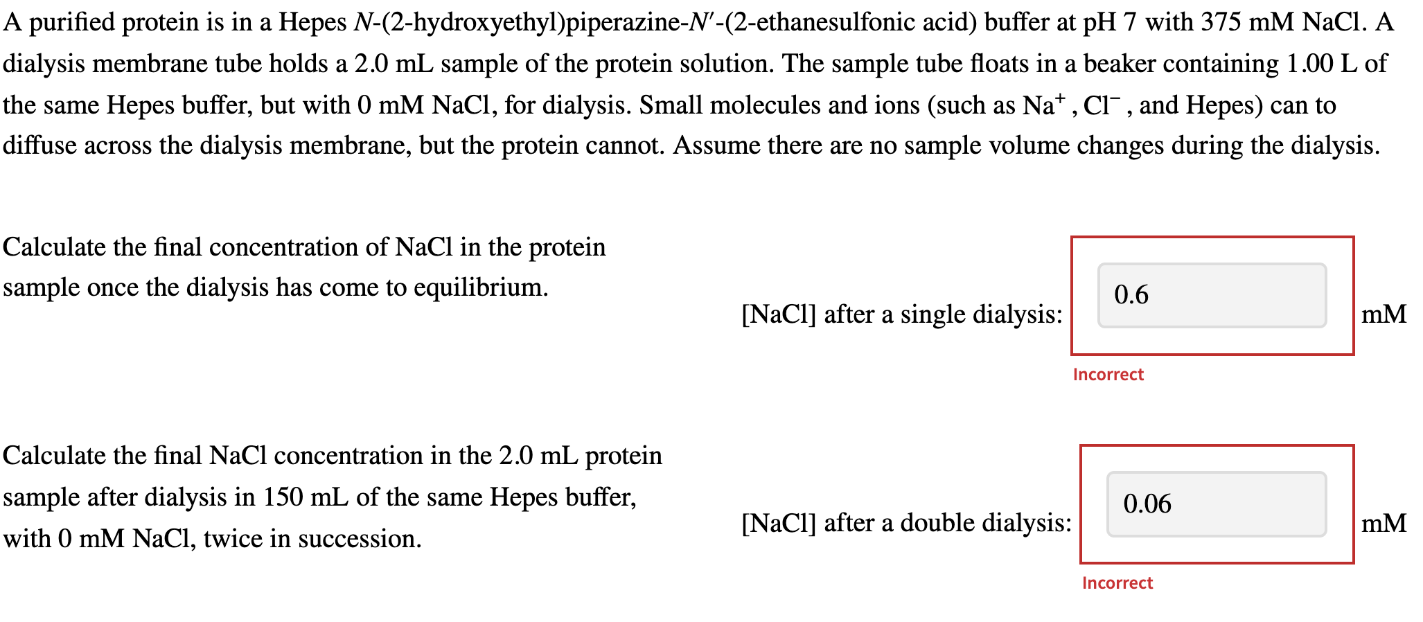 [Solved] A purified protein is in a Hepes N(2hydroxyethy