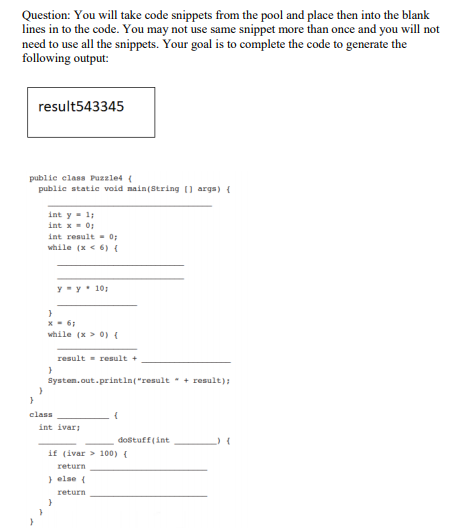 Solved Write a console application in JAVA that plays a | Chegg.com