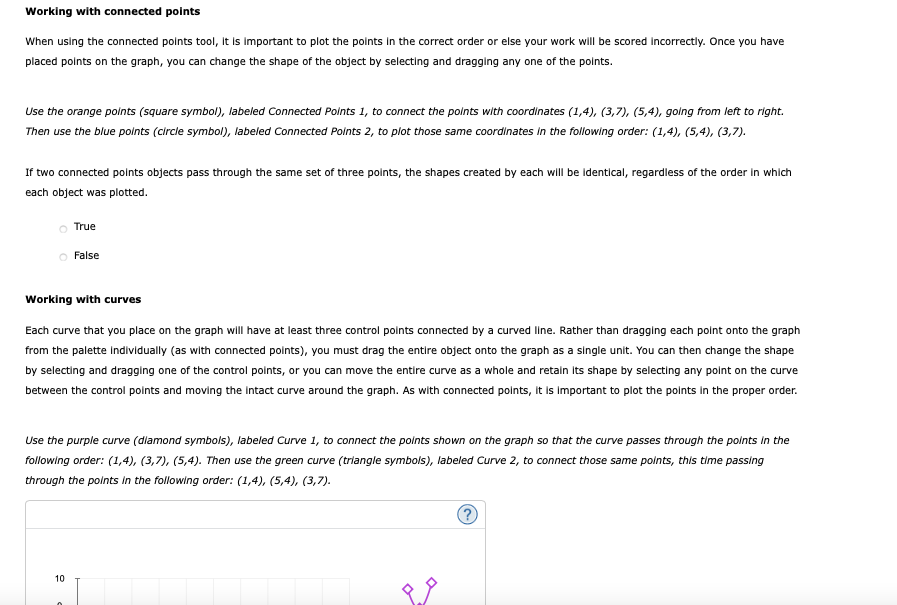 Solved Each object you can manipulate or place on the graph | Chegg.com