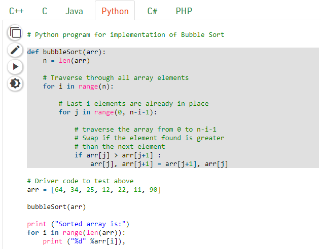 Solved Bubble Sort Last Updated: 30-09-2020 Bubble Sort is | Chegg.com