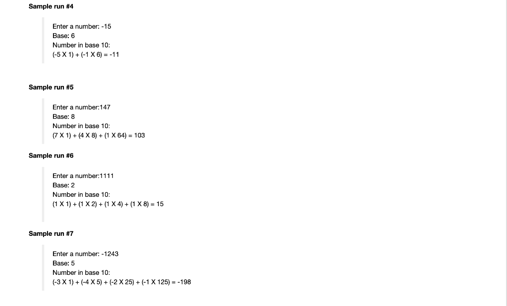 Solved A number with a base other than 10 can be written