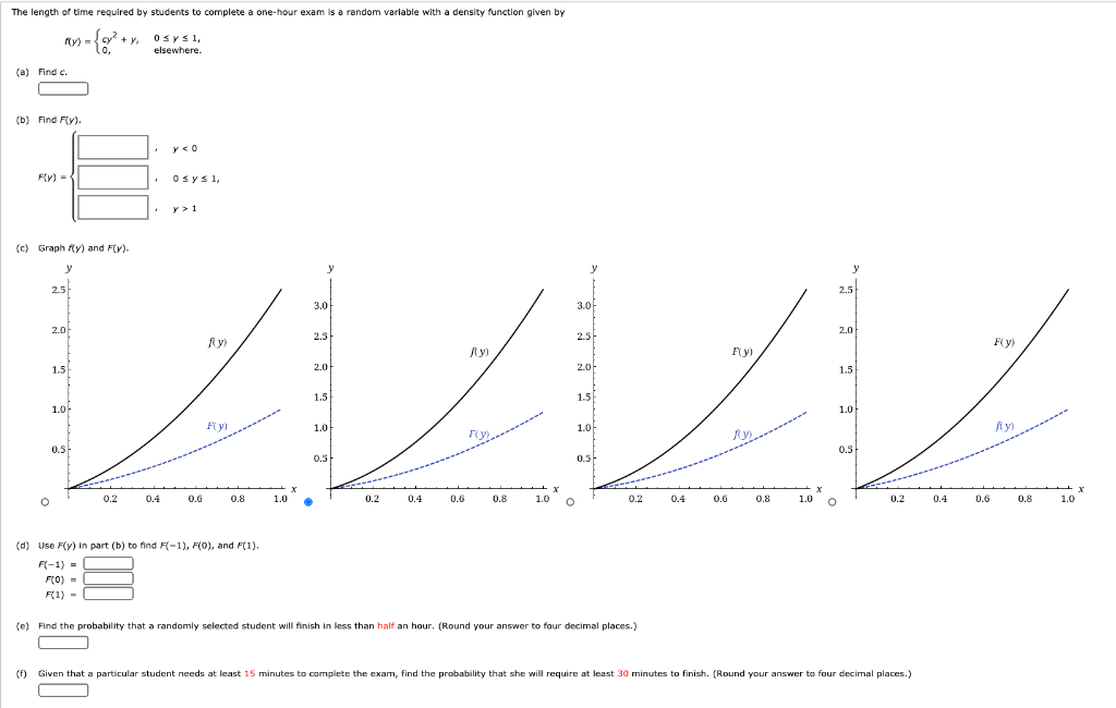 Solved The length of time required by students to complete a
