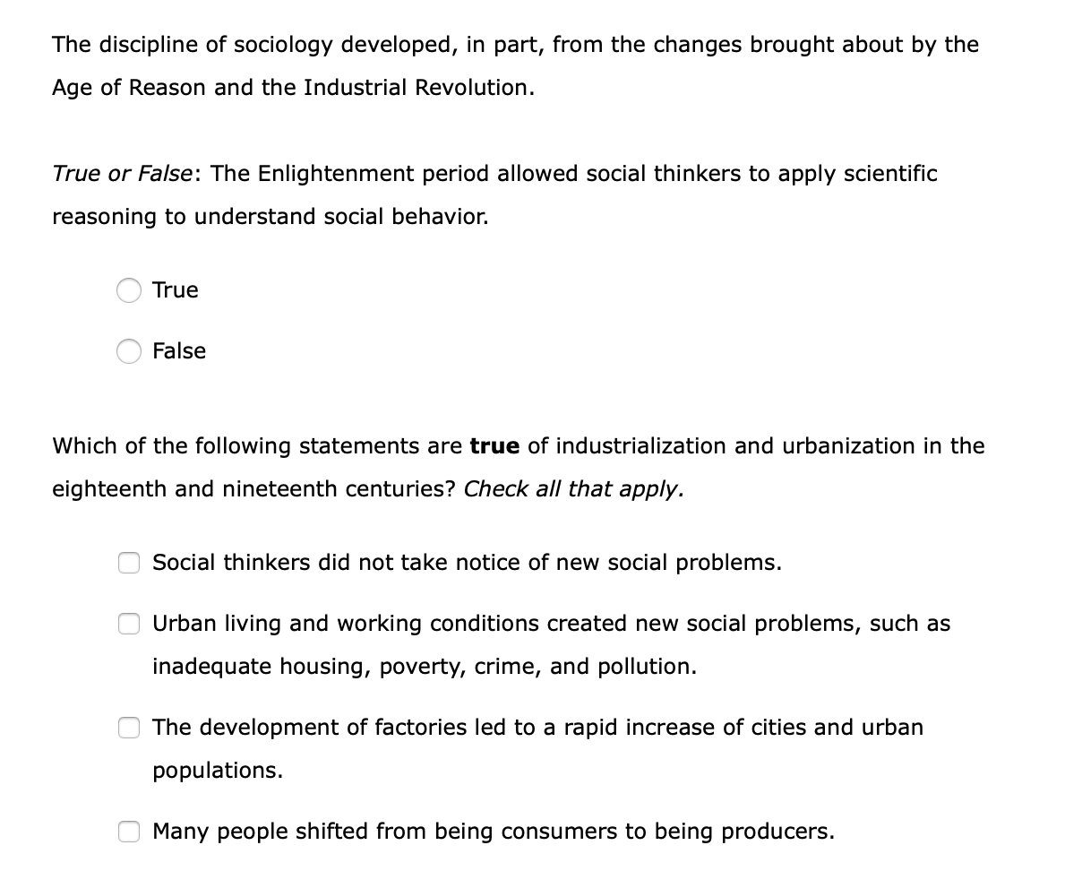 solved-the-discipline-of-sociology-developed-in-part-from-chegg