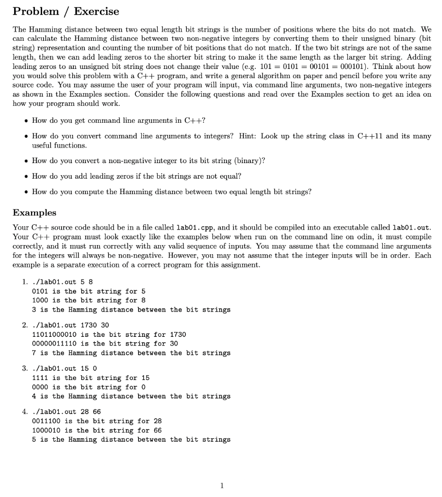 solved-problem-exercise-the-hamming-distance-between-two-chegg