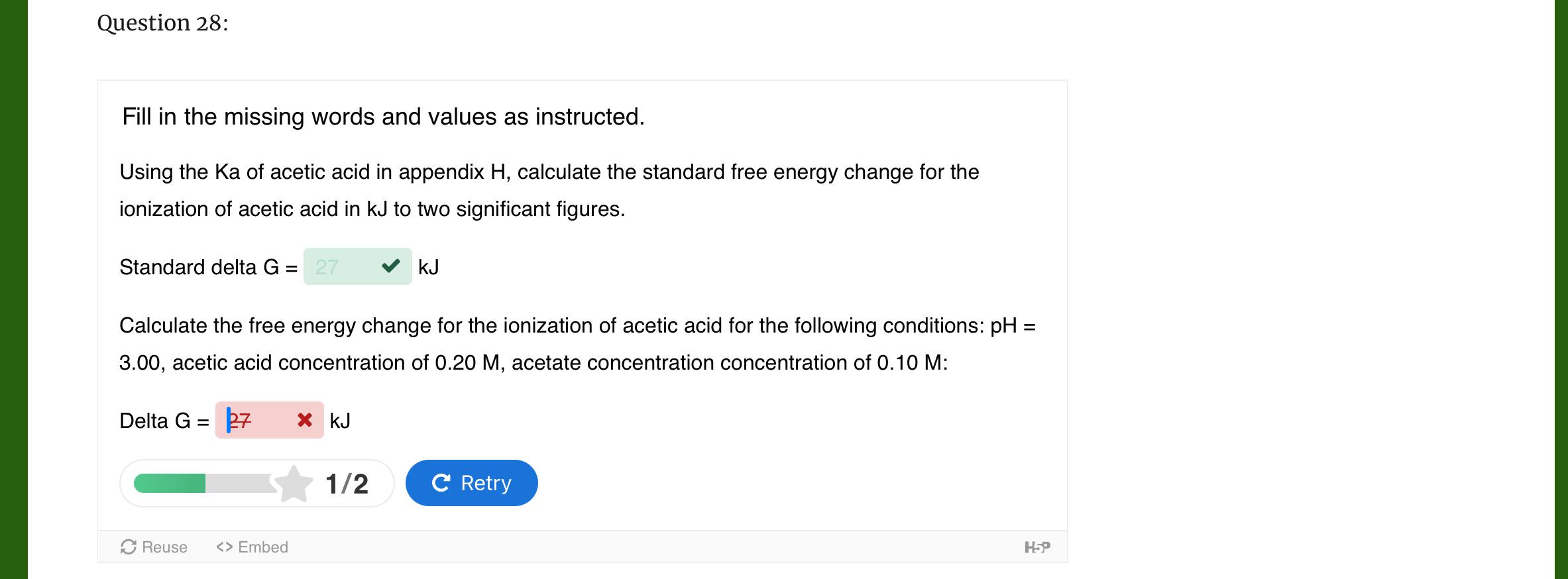 Solved Fill in the missing words and values as instructed. | Chegg.com