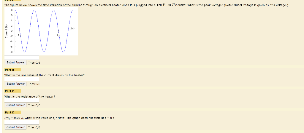 Solved The figure below shows the time variation of the | Chegg.com