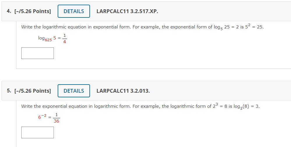 solved-write-the-logarithmic-equation-in-exponential-form-chegg