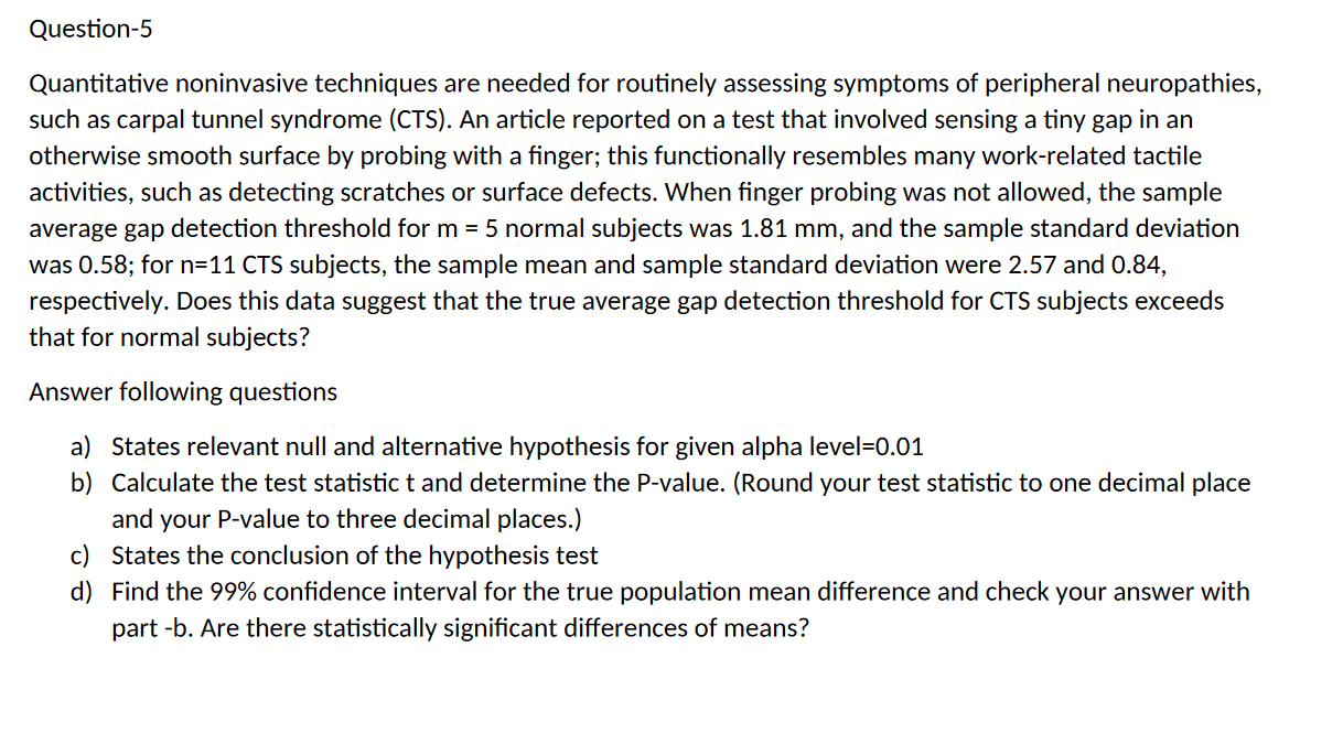 Solved Quantitative noninvasive techniques are needed for | Chegg.com