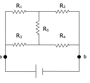 Solved Calculate the total resistance in the circuit given | Chegg.com