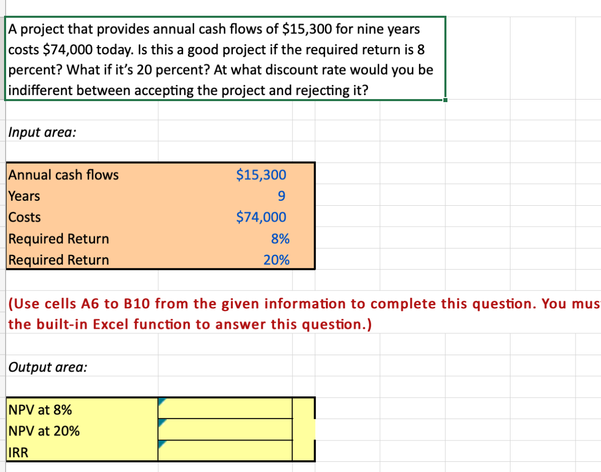 solved-a-project-that-provides-annual-cash-flows-of-15-300-chegg