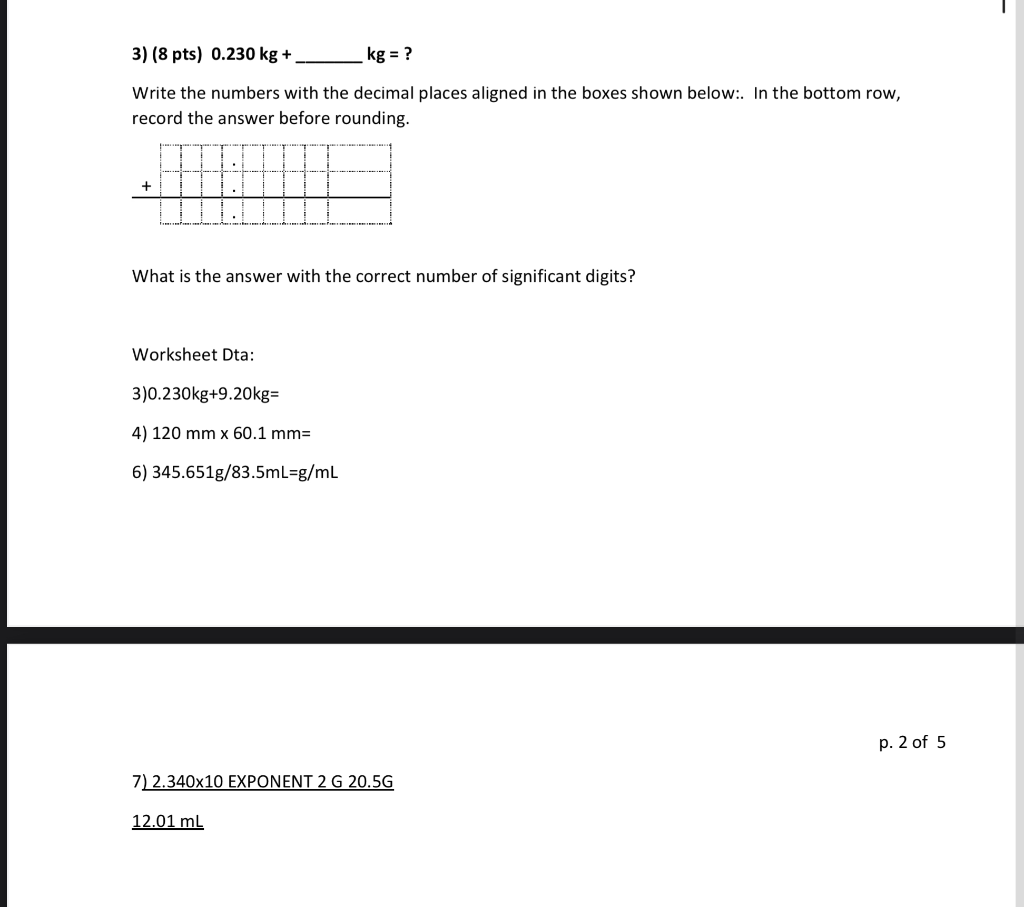 3 1 8 kg as a decimal