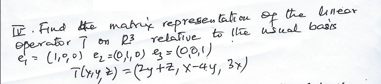 Solved This is a Linear Algebra question. make sure to | Chegg.com