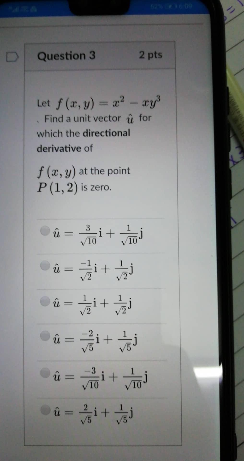 Solved Question 3 2 Pts Let F X Y X2 Xy3 Find A Un Chegg Com