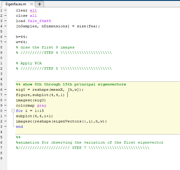TASK 1: PCA AND EIGENFACES In this task we are going | Chegg.com