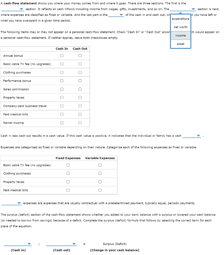 solved-a-cash-flow-statement-shows-you-where-your-money-chegg