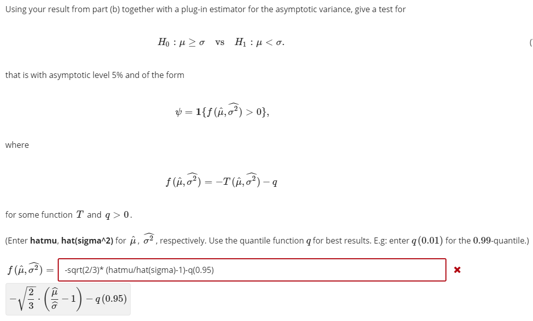 Iid Shift Exp 1 A Where Shift Exp 1 A Is A Chegg Com