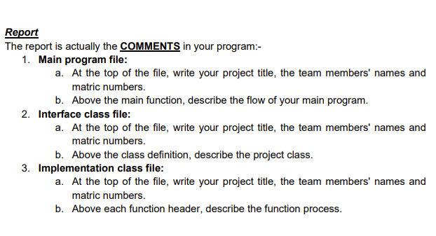 Solved Programming • The theme for the project is developing | Chegg.com