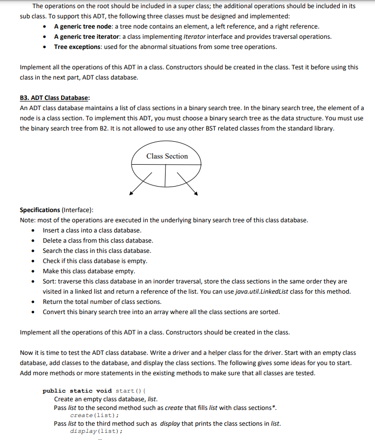 Solved B. Project Description For This Project, You Will | Chegg.com