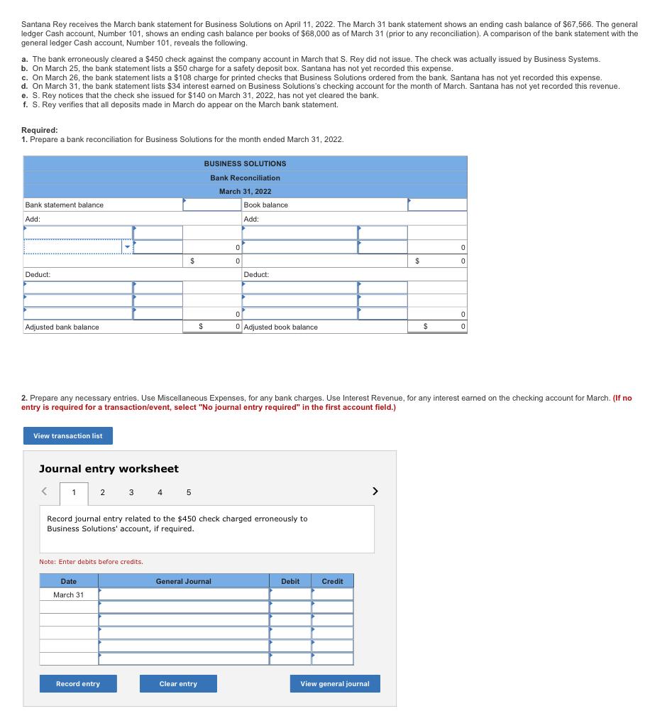 solved-santana-rey-receives-the-march-bank-statement-for-chegg