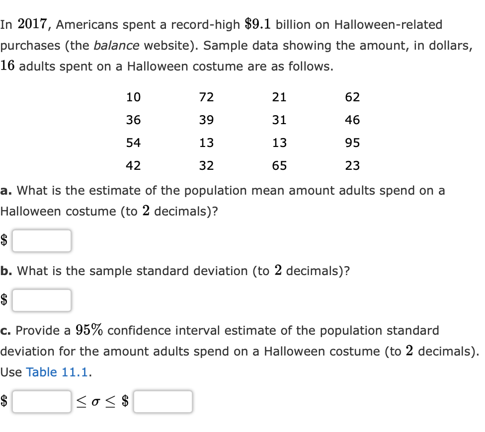 Solved In 2017, Americans spent a
