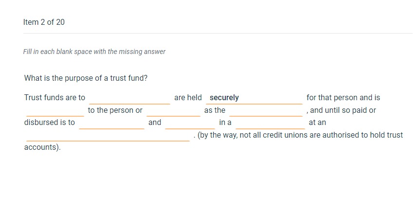 Solved Fill in each blank space with the missing answer : | Chegg.com