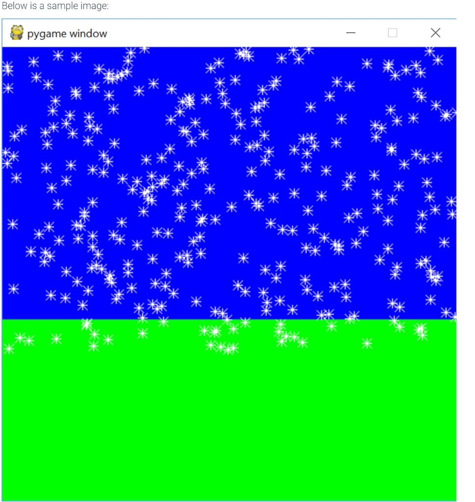 Solved A Winter Wonderland In this lab, we'll use OOP for | Chegg.com