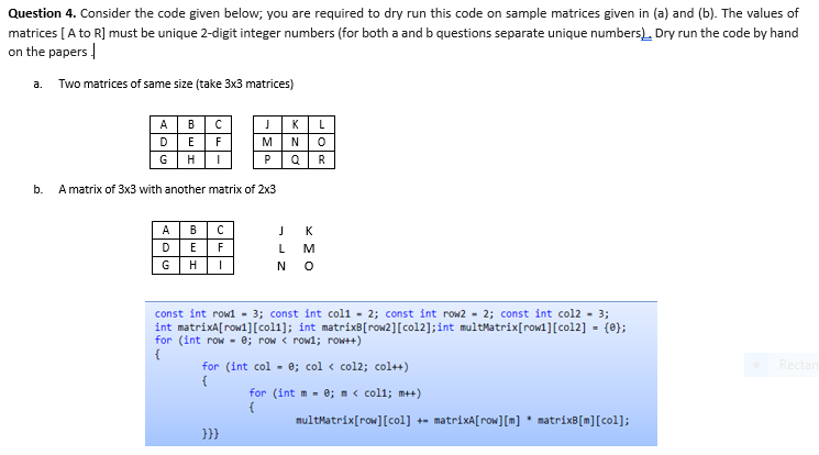 Solved C++ Programming Note:- Code should work on Visual | Chegg.com