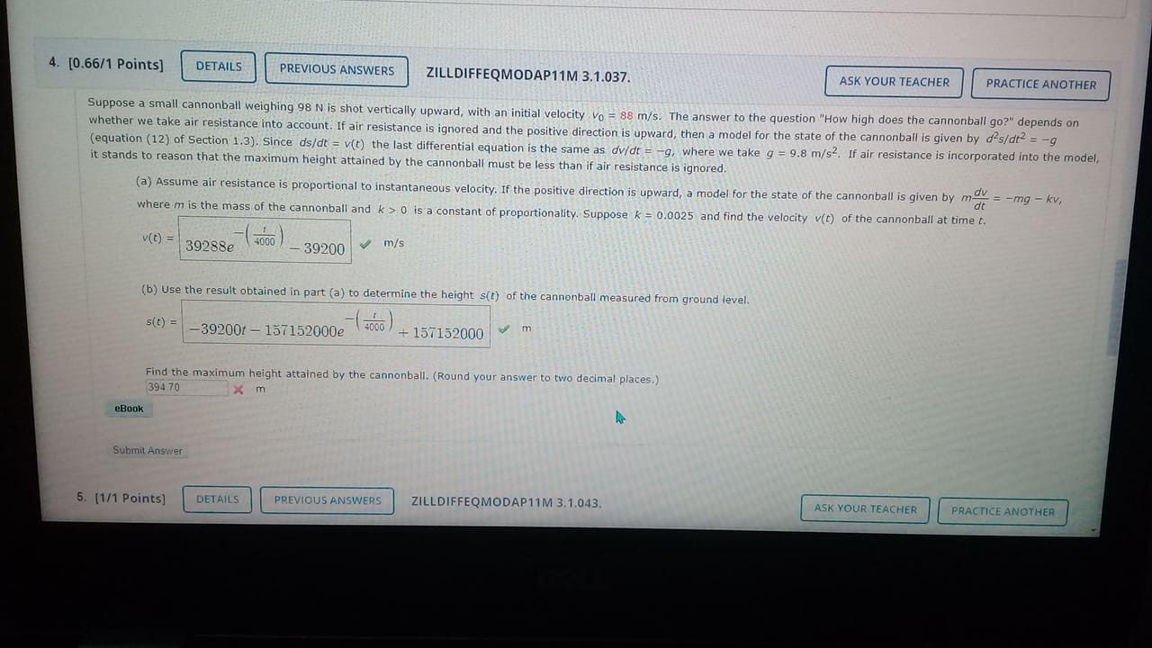 Solved SHOW SOLUTIONS TO THE 3 PARTS (part a,b, and c) Why | Chegg.com
