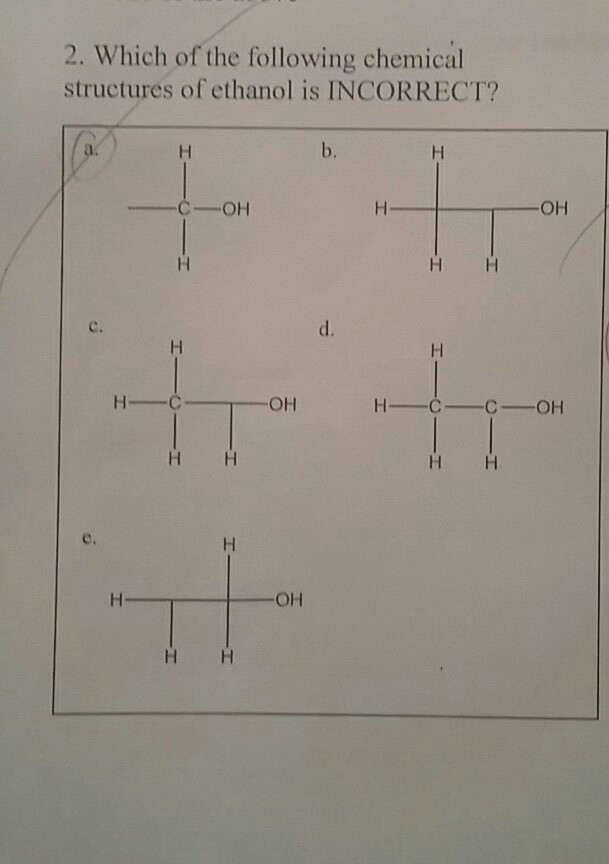 Chemical Of Of 2. Structures Solved: E ... Following Which The