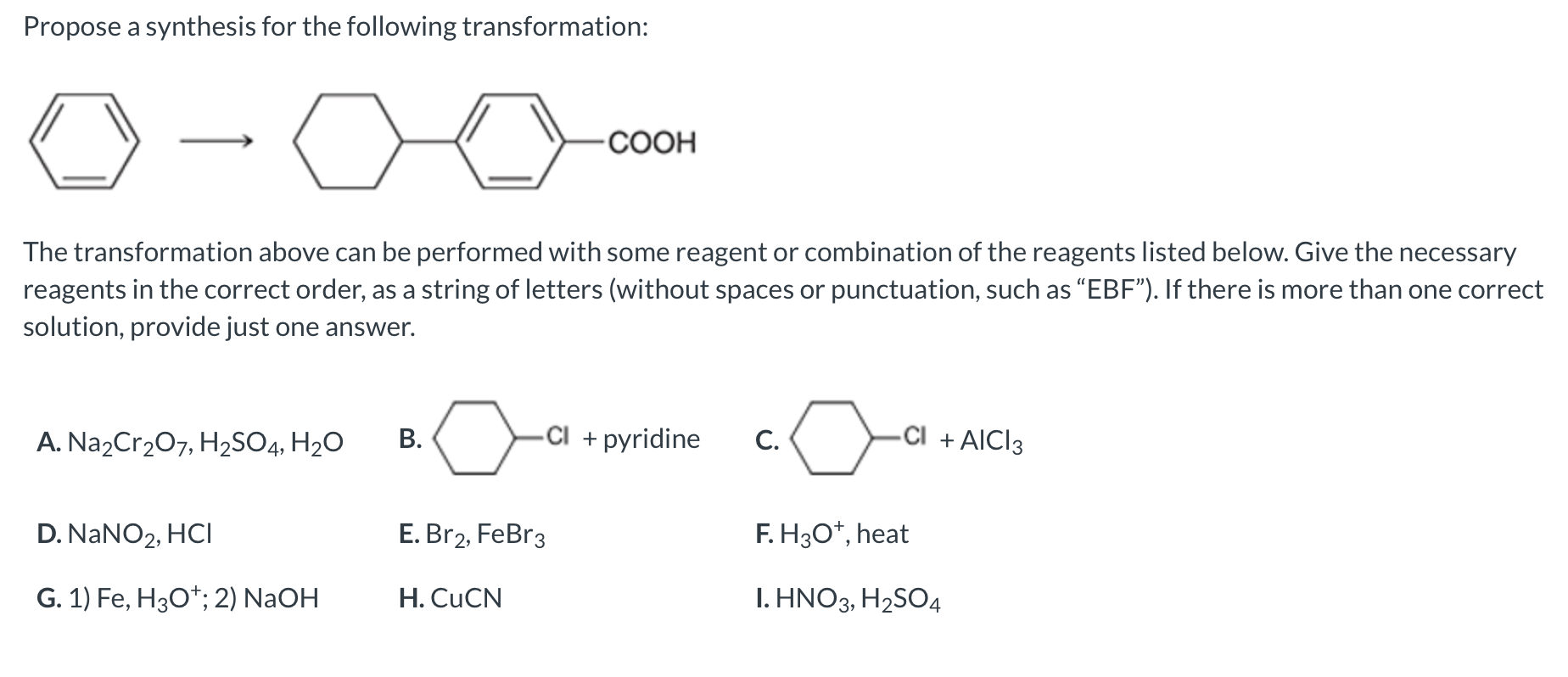 Solved Propose a synthesis for the following transformation: | Chegg.com