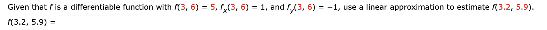 Solved Given that f is a differentiable function with | Chegg.com