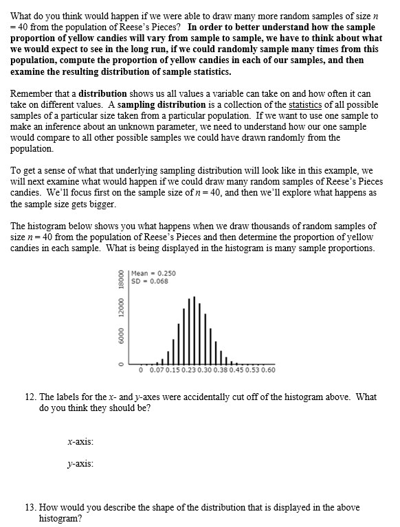 Solved Imagine now that 50 of your STAT 1350 classmates each | Chegg.com