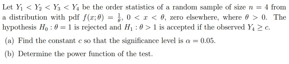 Solved Let Y1