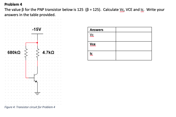 Solved Problem 1 In The Circuit Show Below (Fig. 1), B = | Chegg.com