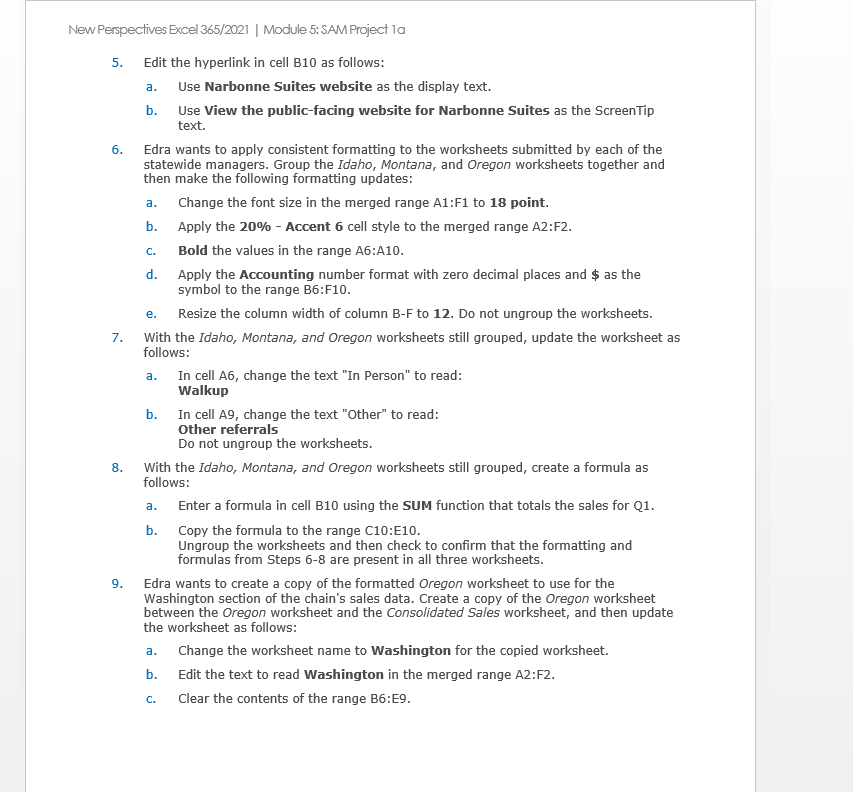 GETTING STARTED - Open the file | Chegg.com