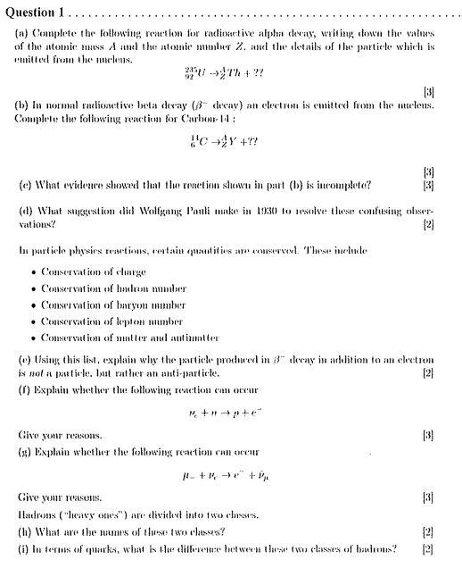 Solved Question 1.. (a) Complete the following reaction for | Chegg.com