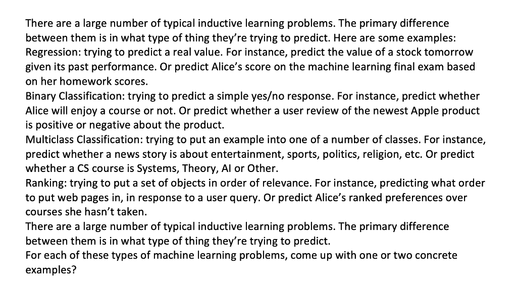 Solved There are a large number of typical inductive Chegg com
