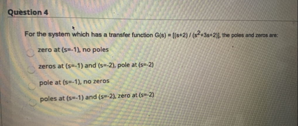 Solved Question 2 For the system shown in figure below, find | Chegg.com